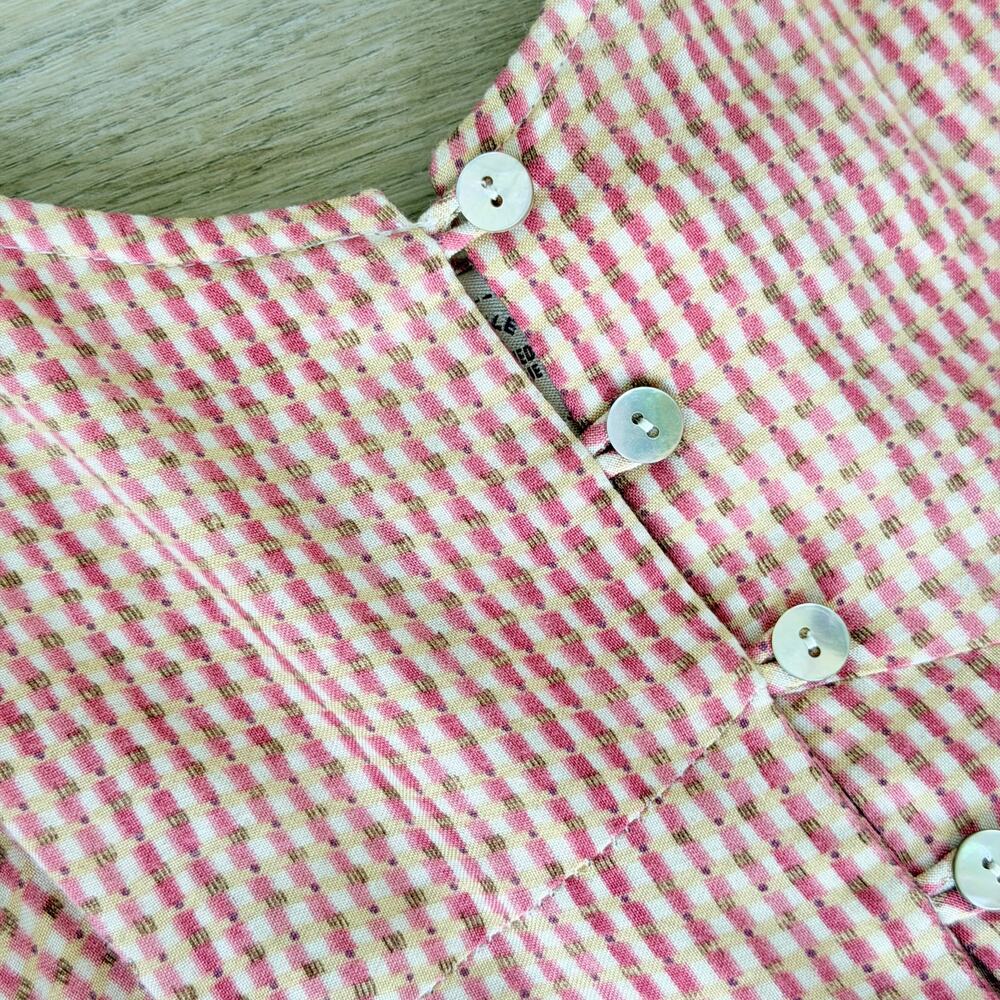 American Eagle Striped Button Front Midi Dress - Picture 3 of 5